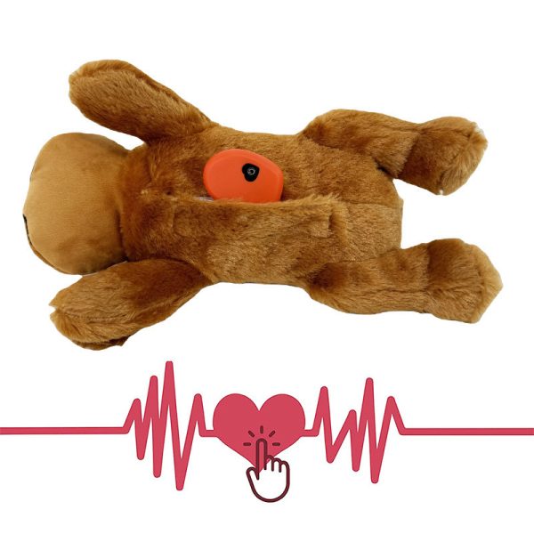 Plush Heartbeat Doll Pet Anxiety Companion Toy - Image 4