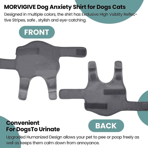 Pet Vest Dog Anxiety Relief Clothing Puppy Clothing With Shock Protection Features - Image 2